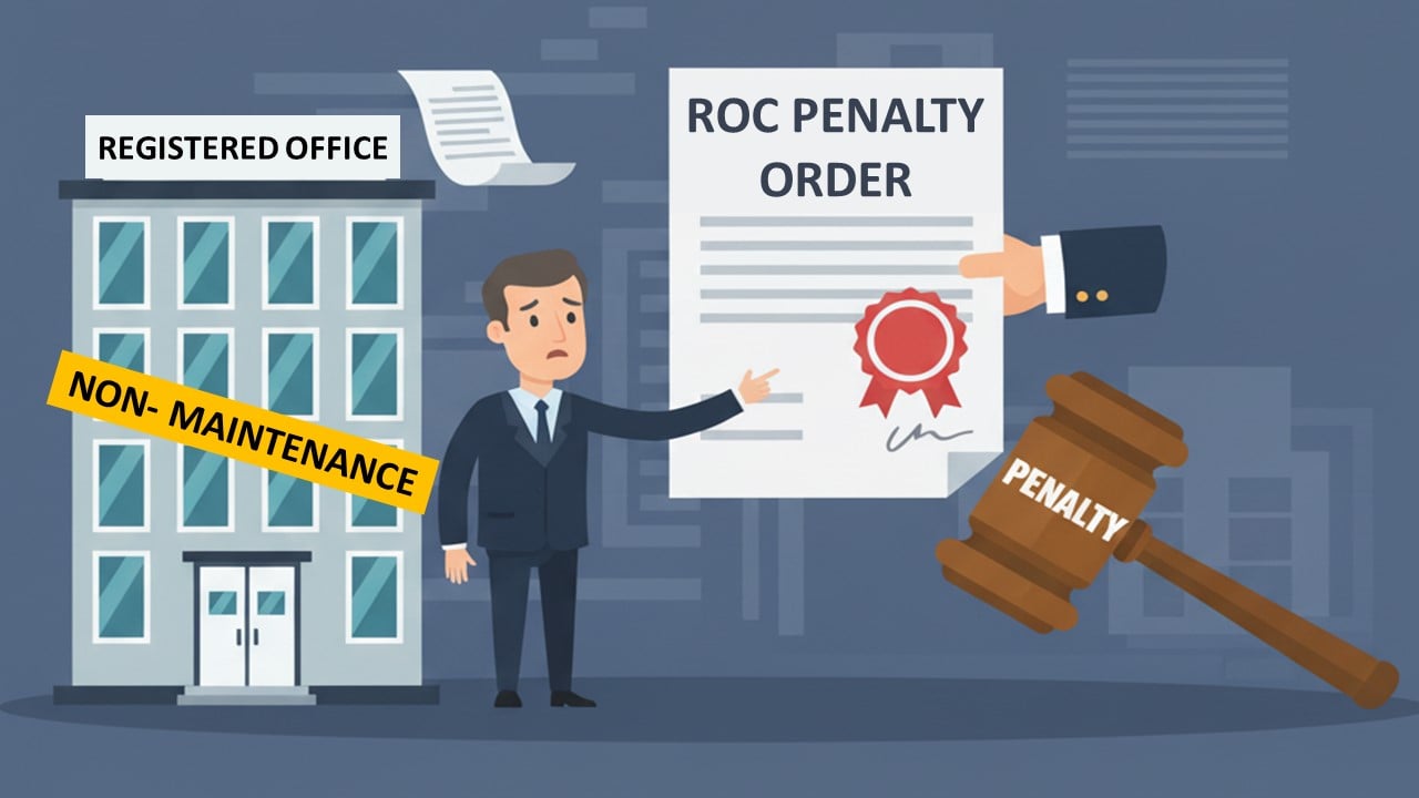 Company and Its Director Penalised For Not Maintaining Registered Office