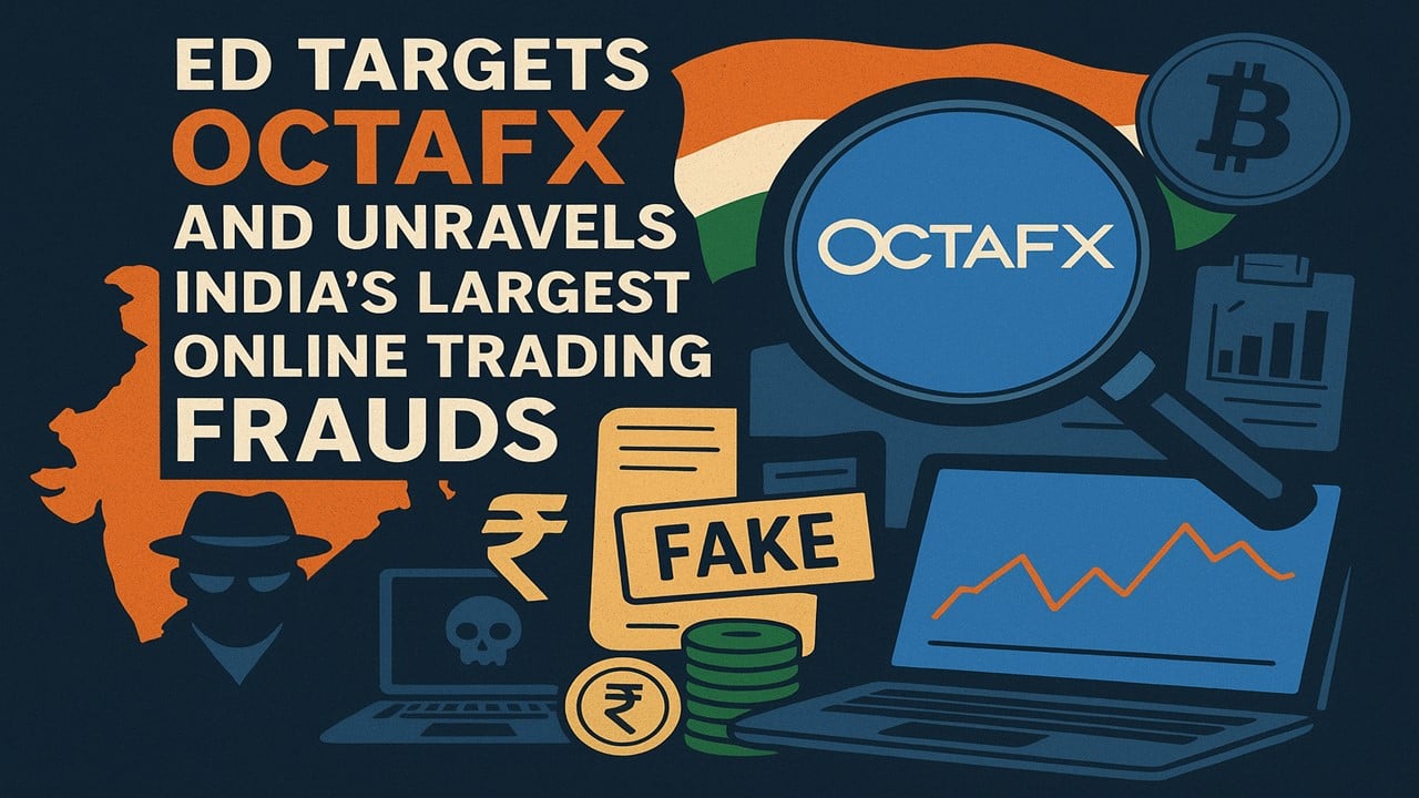 ED Targets OctaFX and Unravels India’s Largest Online Trading Frauds