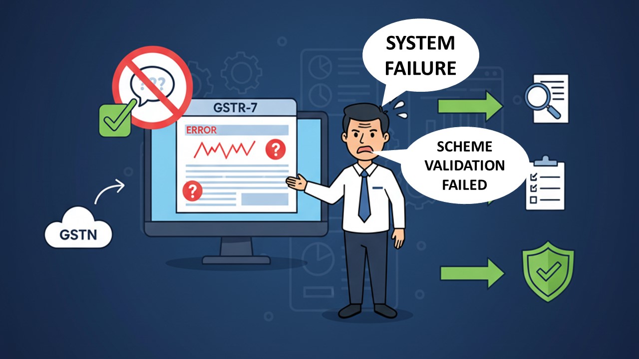 Facing Errors While Filing GSTR-7? Do These Steps Suggested by GSTN