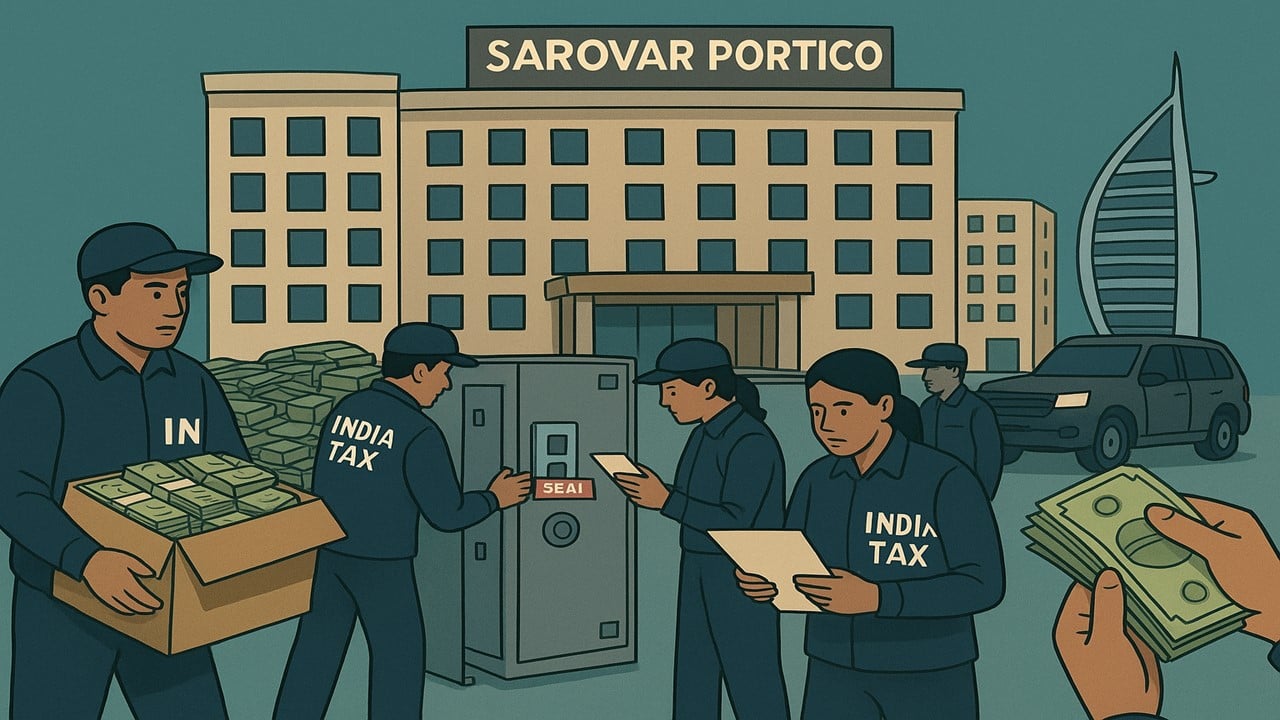 Massive Income Tax Raids on Khazir Group: Crores in Cash, Dubai Assets Under Probe