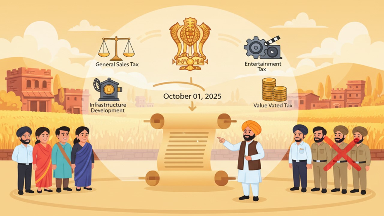 Punjab Govt Notifies One Time Settlement Scheme for Recovery of Outstanding Dues 2025