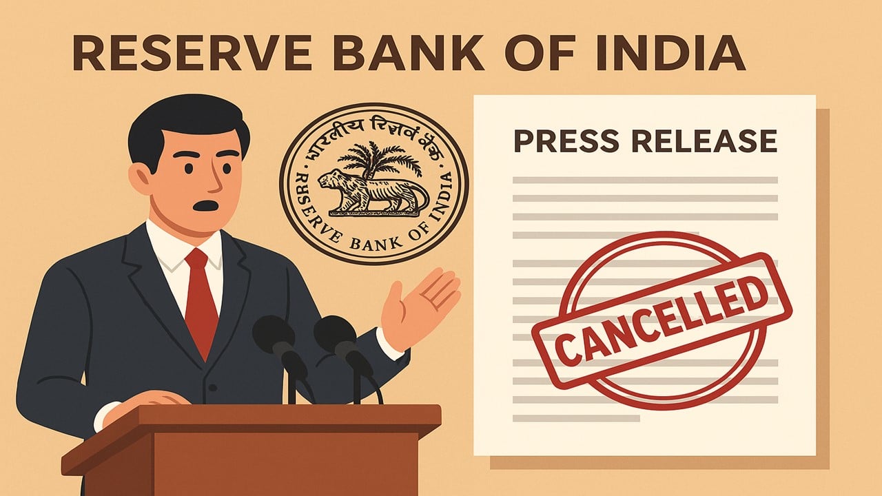 RBI Cancels Registration Certificates of Twenty One NBFCs