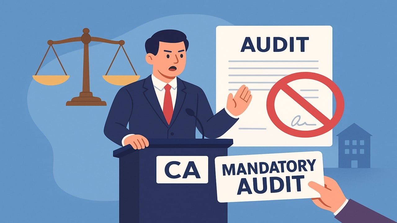 CA Urges Government Not to Remove Mandatory Statutory Audit for Small Companies