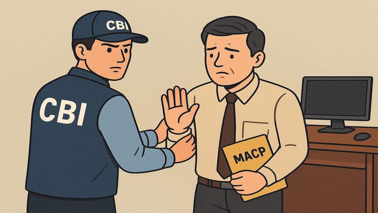 CBI Arrests Senior Accountant in Imphal for Accepting Rs 10,000 Bribe