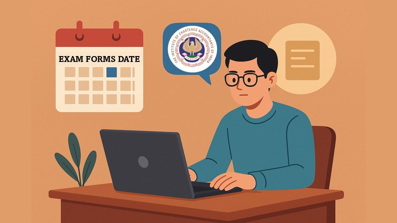 ICAI Announces Exam Form Dates for CA Foundation, Intermediate, and Final- January 2026 Session