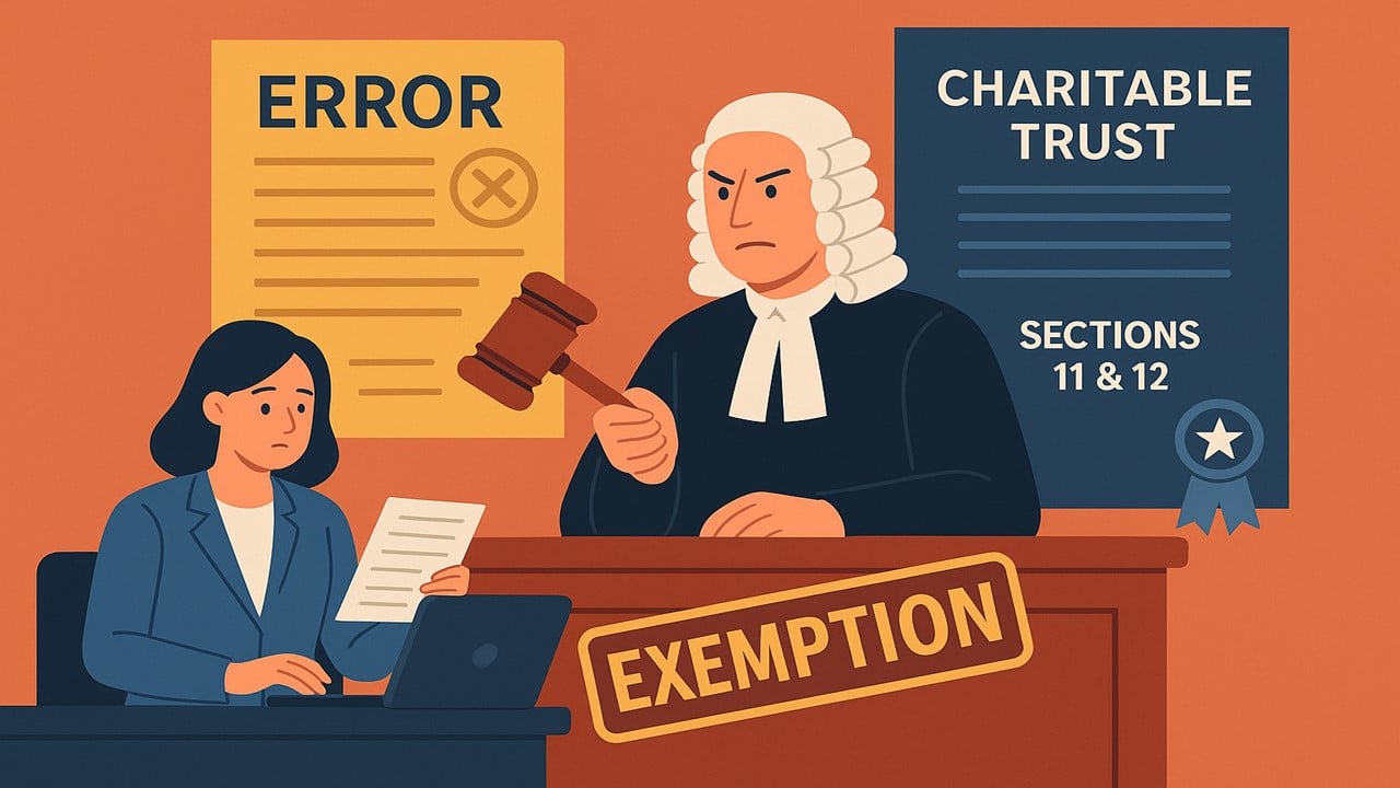 AO Directed to Excuse Mistaken Exemption Selection in ITR