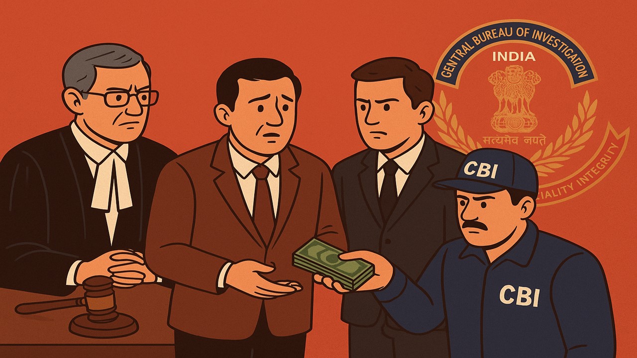 ITAT Judicial Member, Along with Advocate and Appellant, Arrested by CBI For Taking a Bribe to Settle a Case in Favour 