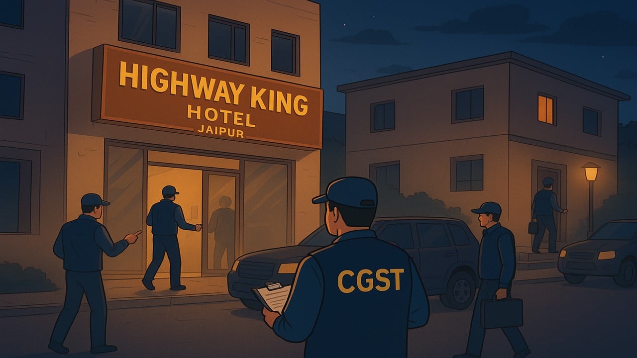 Massive GST Raids Hit Highway King Hotels Across Jaipur