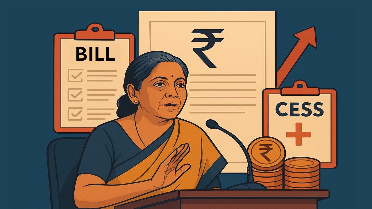 Finance Minister To Introduce Health Security Se National Security Cess Bill in Lok Sabha 