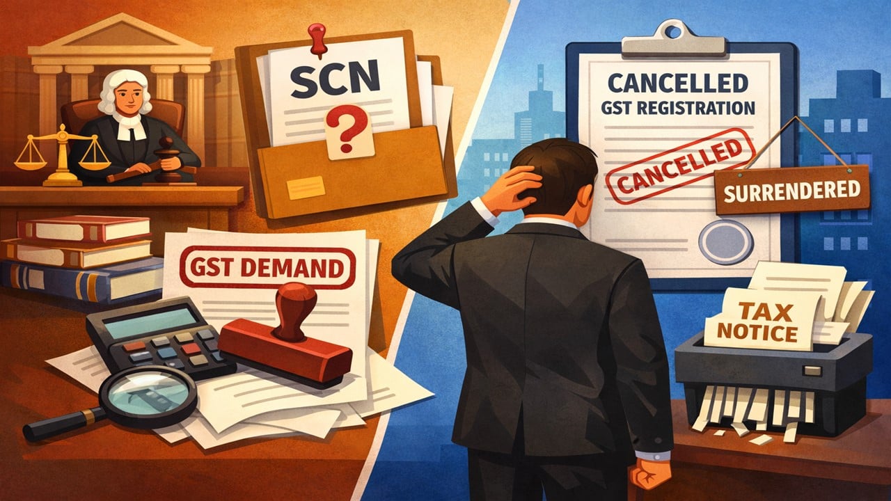 HC Remands GST Demand Where Assessee Missed SCN After Surrender of Registration