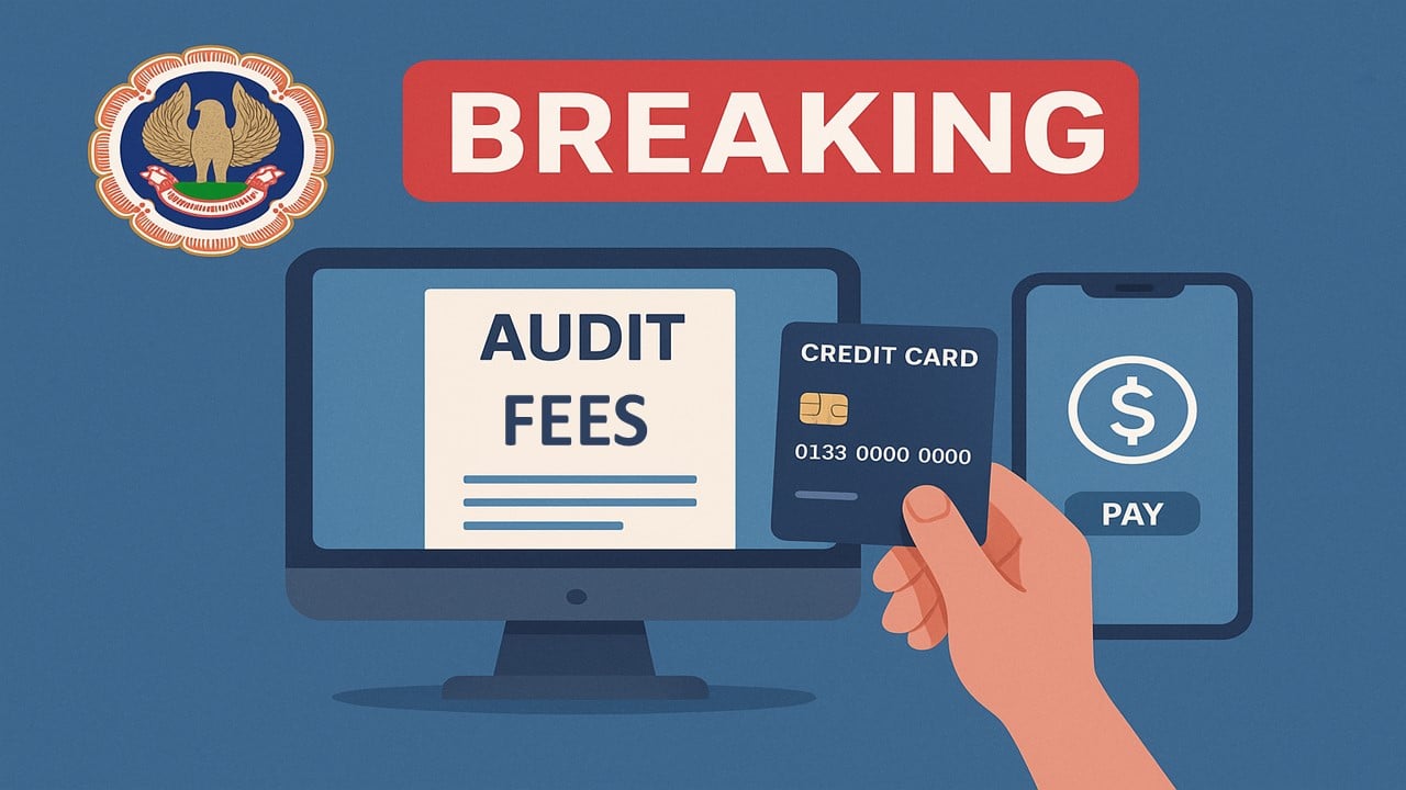 ICAI Breaking: Council Recommends Members to Accept Audit Fees via Digital Modes only