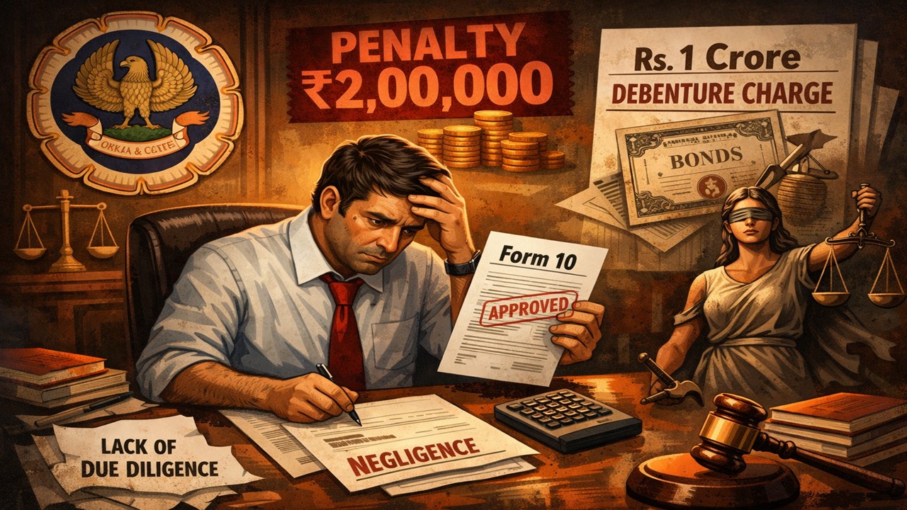 ICAI Levies Rs. 2 Lakh Penalty on CA for Lapse in Due Diligence on MCA Filing; Held Guilty for Professional Misconduct