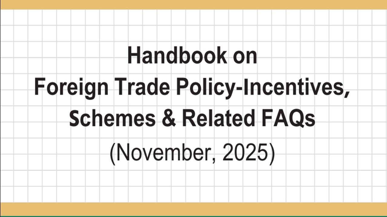 ICAI Releases Handbook on Foreign Trade Policy- Incentives, Schemes & Related FAQs