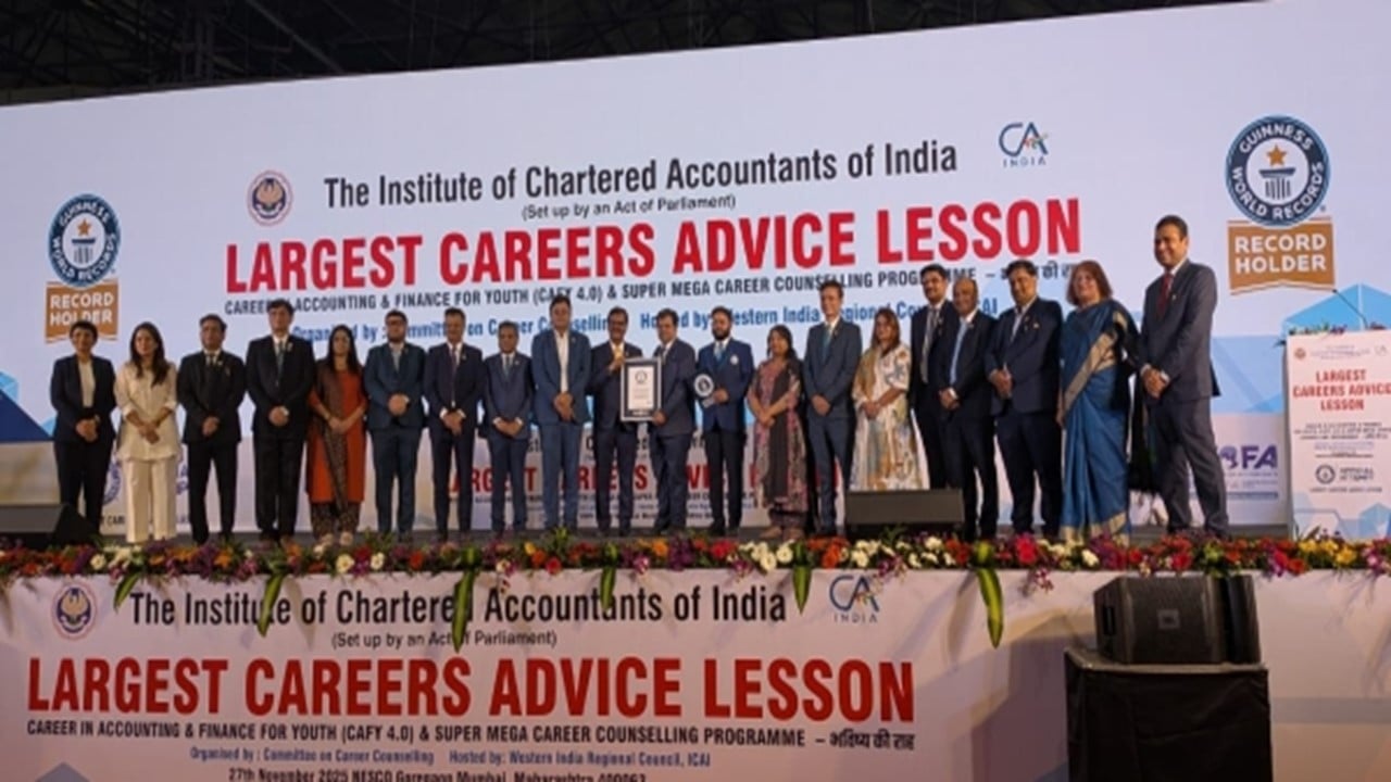ICAI’s Career Guidance Event Sets a New Guinness World Record, Inspires Thousands of Young Minds