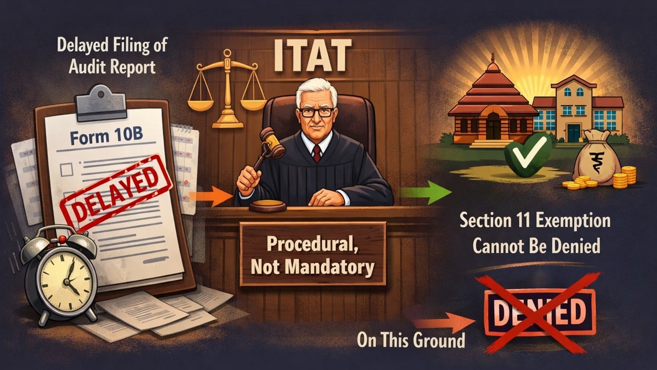 ITAT Rules Late Form 10B Filing Cannot Deny Section 11 Exemption; Tribunal Favours Assessee