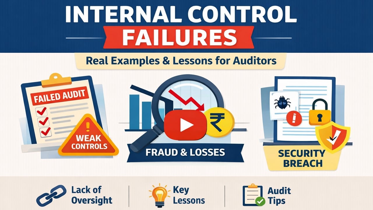 Internal Control Failures: Real Examples and Lessons for Auditors