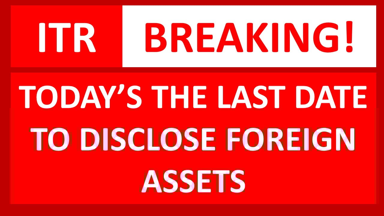 Due Date Alert: Last Opportunity to Disclose Foreign Assets Without Penalty