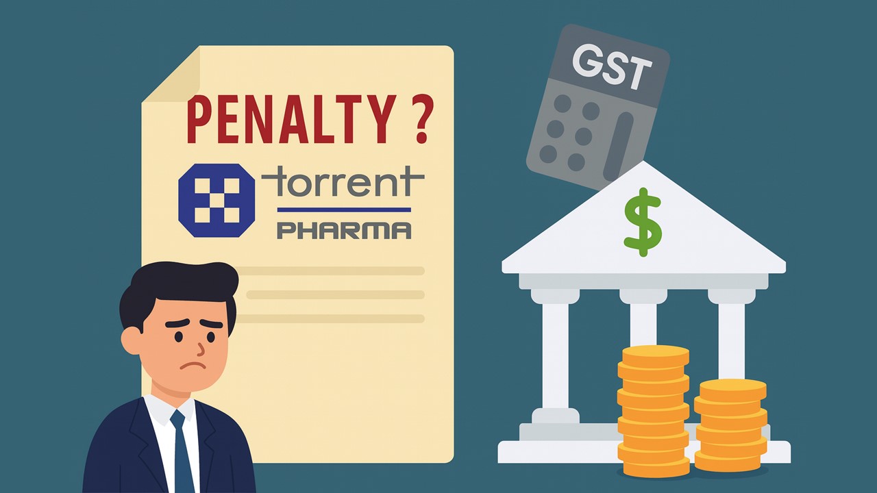 Torrent Pharmaceuticals Gets Rs 41.33 Crore Central GST Penalty for Export Refund Discrepancy