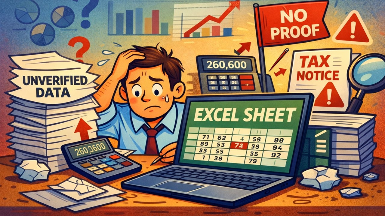 Addition Made Solely on Basis of Excel Sheet Without Actual Verification is Unsustainable: ITAT