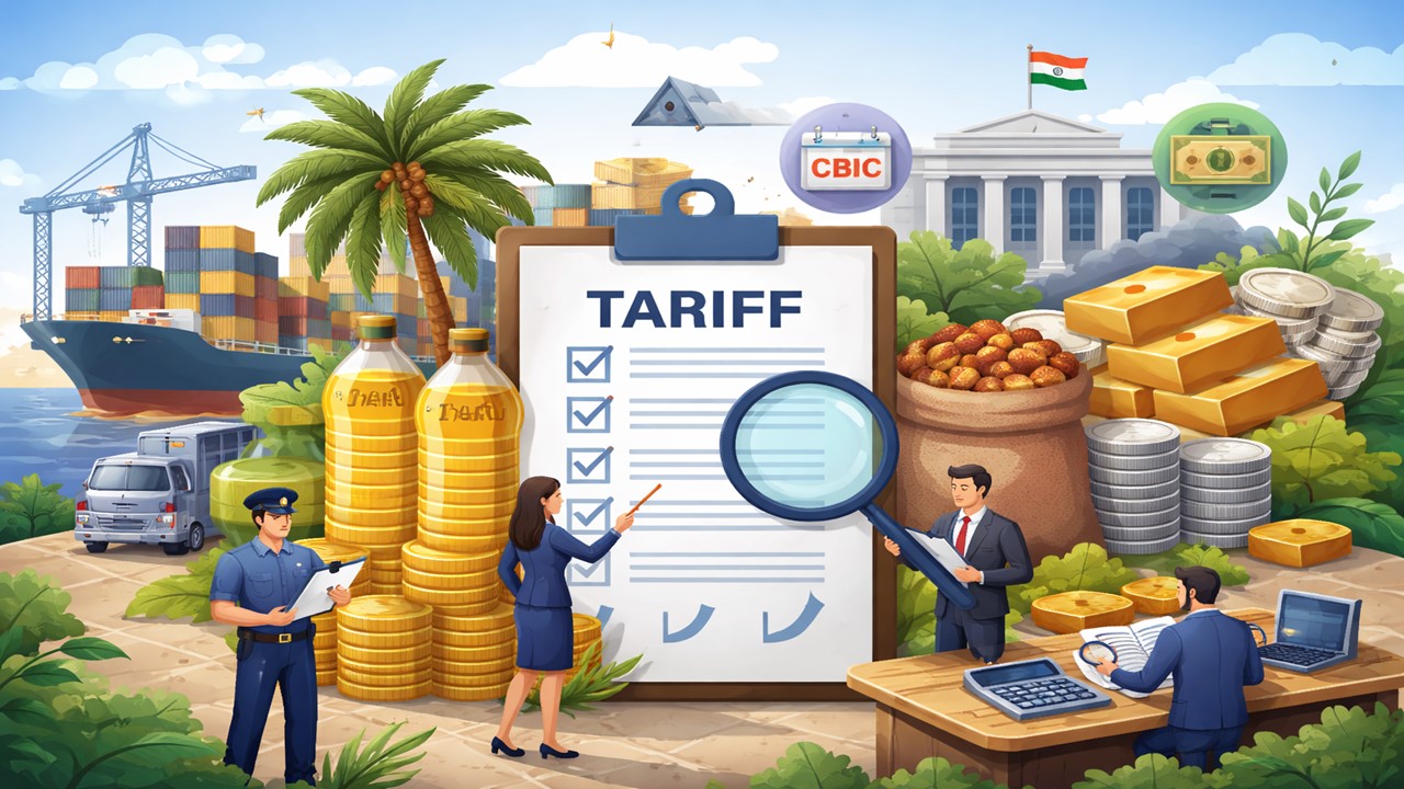 CBIC Notifies Changes in Tariff Values Under Section 14 of Customs Act, 1962