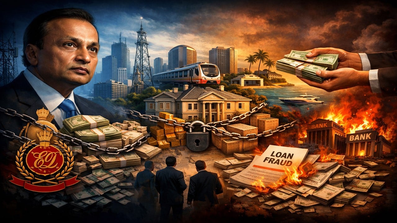 ED Attaches Assets Worth Rs 1,885 Crore of Anil Ambani Group in Bank Fraud Case