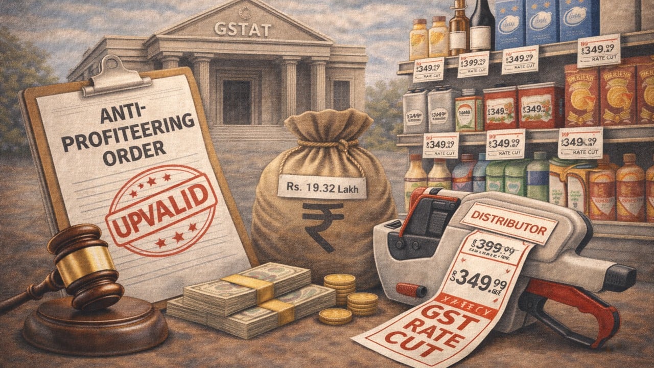 GSTAT Upholds Anti-Profiteering Demand of Rs. 19.32 Lakh on Distributor for Not Passing GST Rate Cut