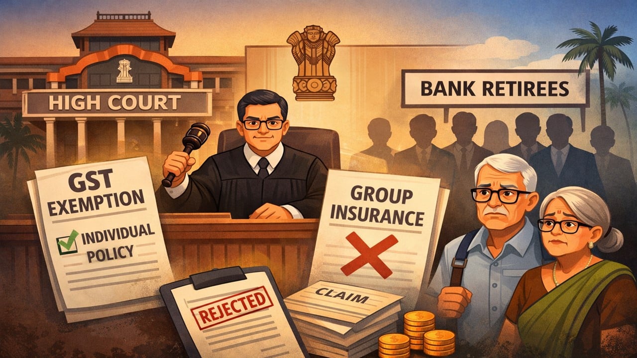 No GST Exemption for Group Health Insurance: Relief Only for Individual Policies, Says HC
