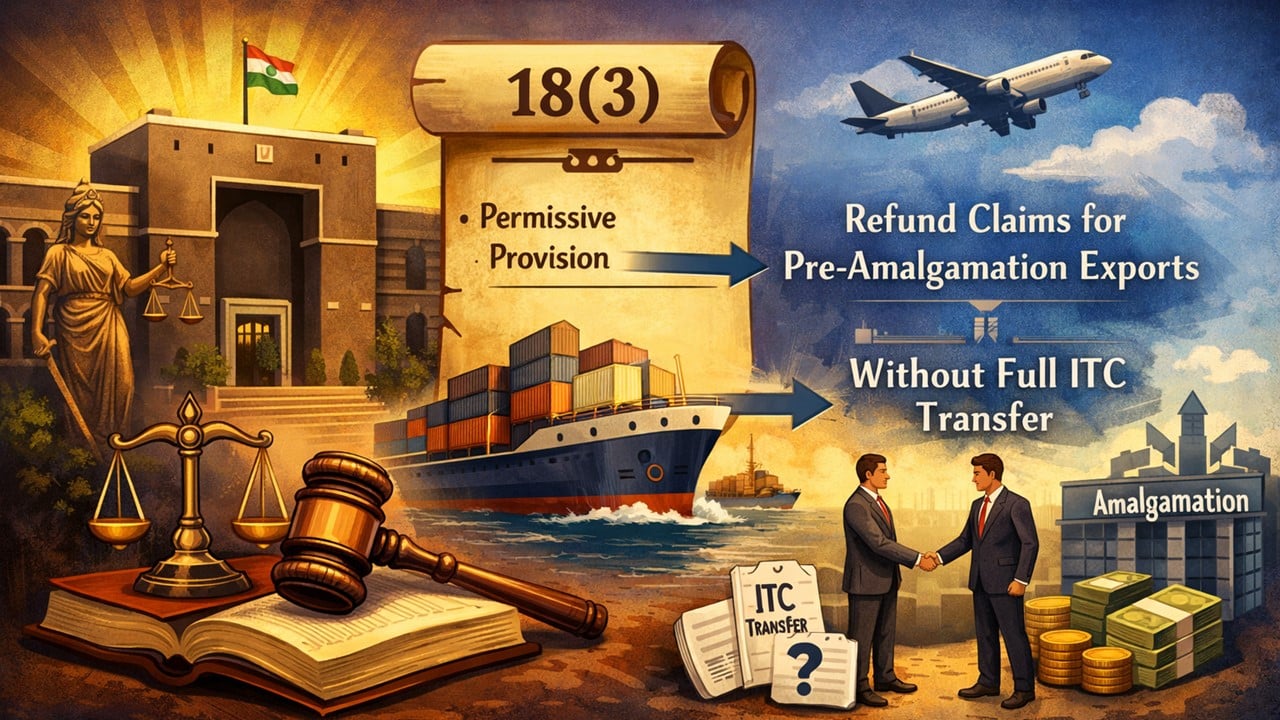 High Court Sets Aside Rejection of Refund to Amalgamated Company: ITC Transfer Not Mandatory