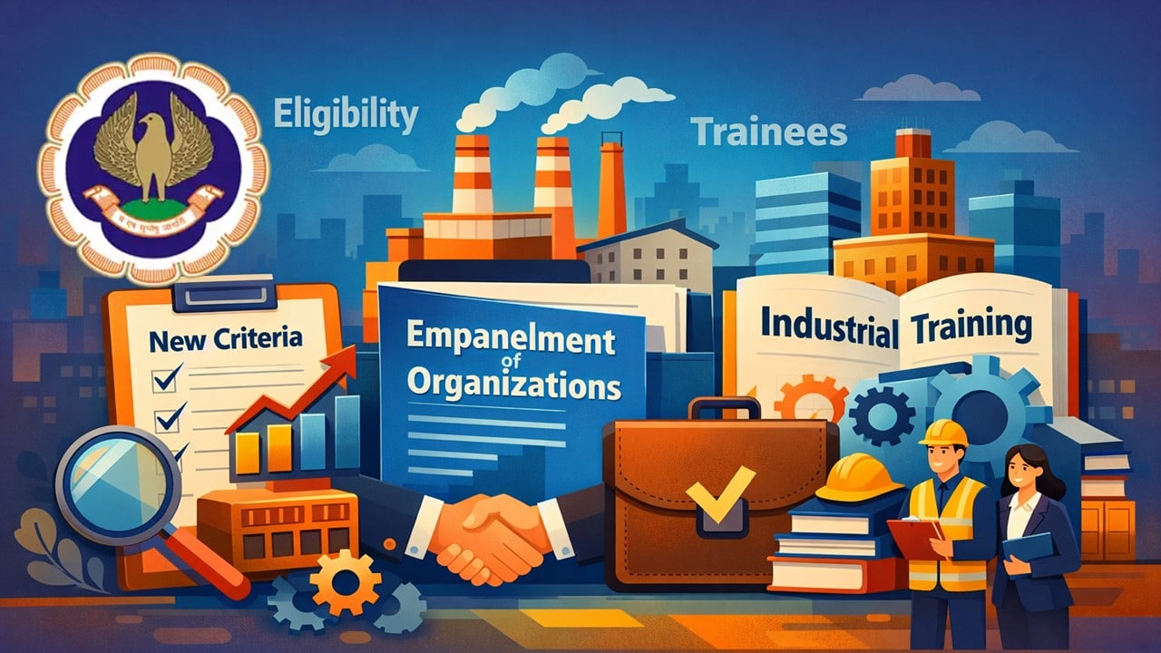 ICAI Announces New Eligibility Criteria for Empanelment of Organizations to Offer Industrial Training