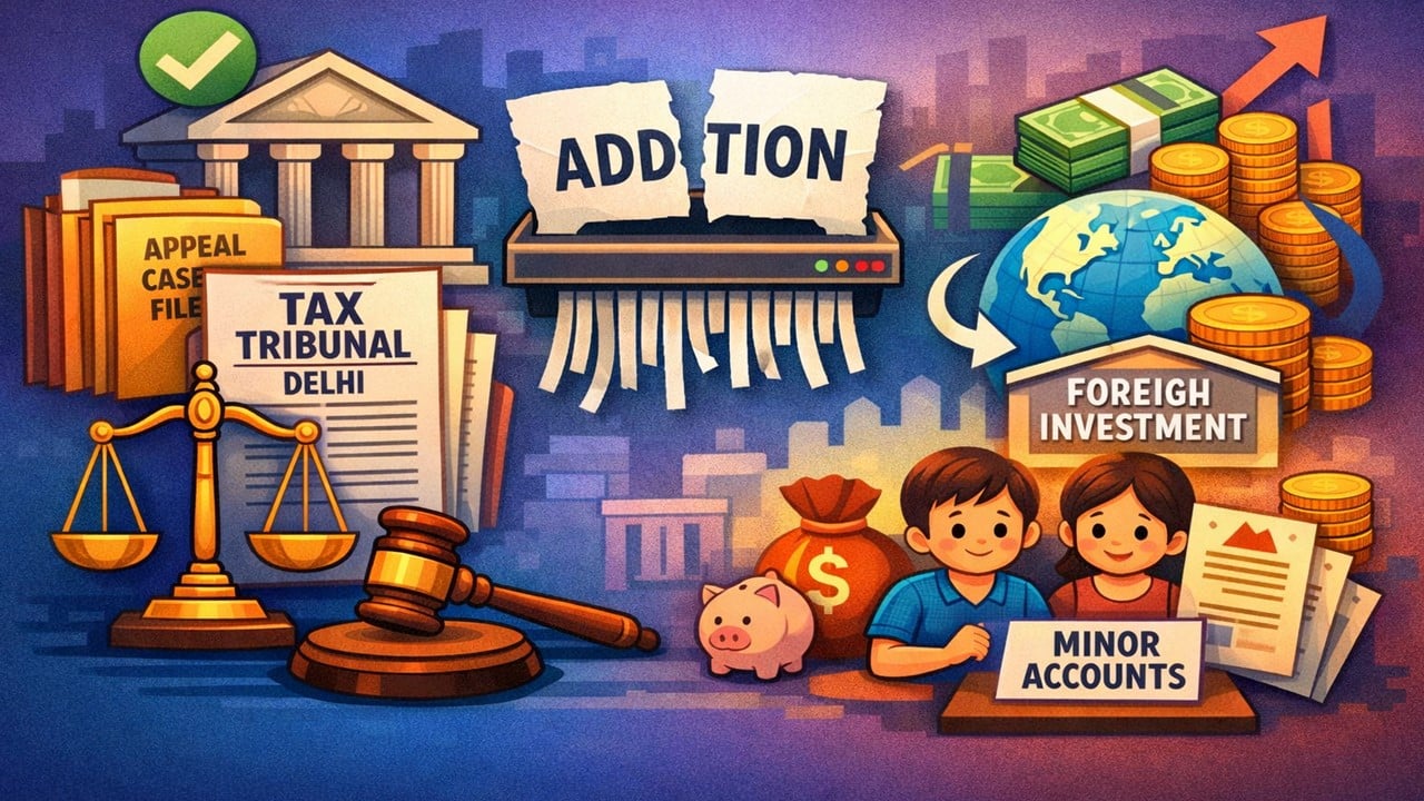ITAT Delhi Upholds Deletion of Addition on Foreign Investment Made in Minors’ Names