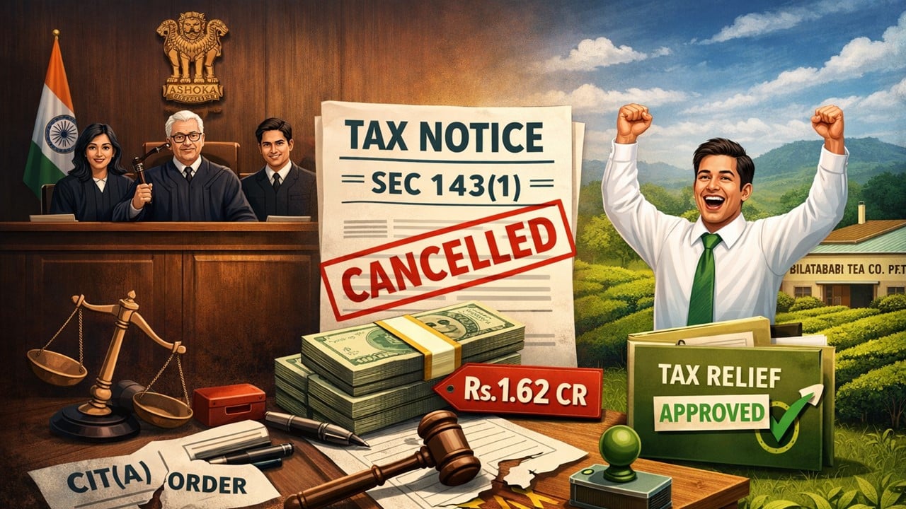 ITAT Quashes Rs. 1.62 Crore Adjustment Made Without Giving Proper Reason or Issuance of Notice