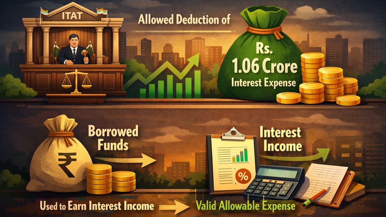 ITAT Upholds Section 57(iii) Deduction for Interest Paid on Borrowed Funds; Favours Assessee
