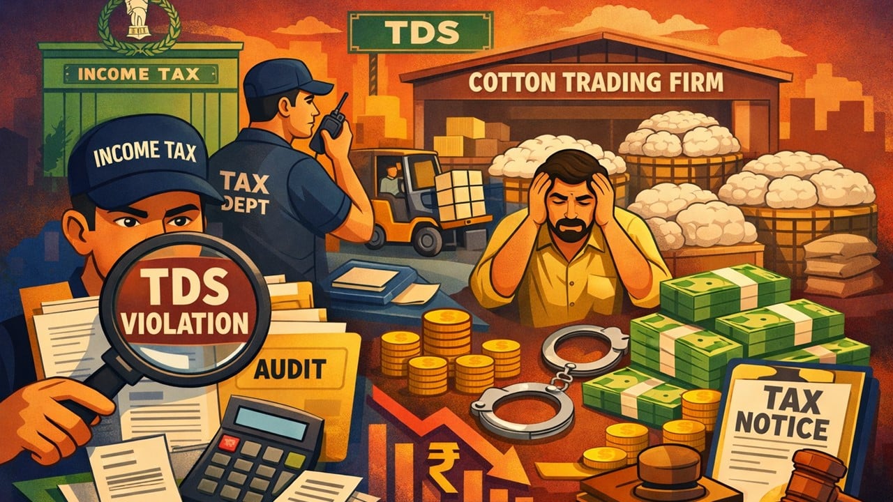 Income Tax Department Cracks Down On TDS Violations, Recovers Rs 84 Lakh from Cotton Trading Firm