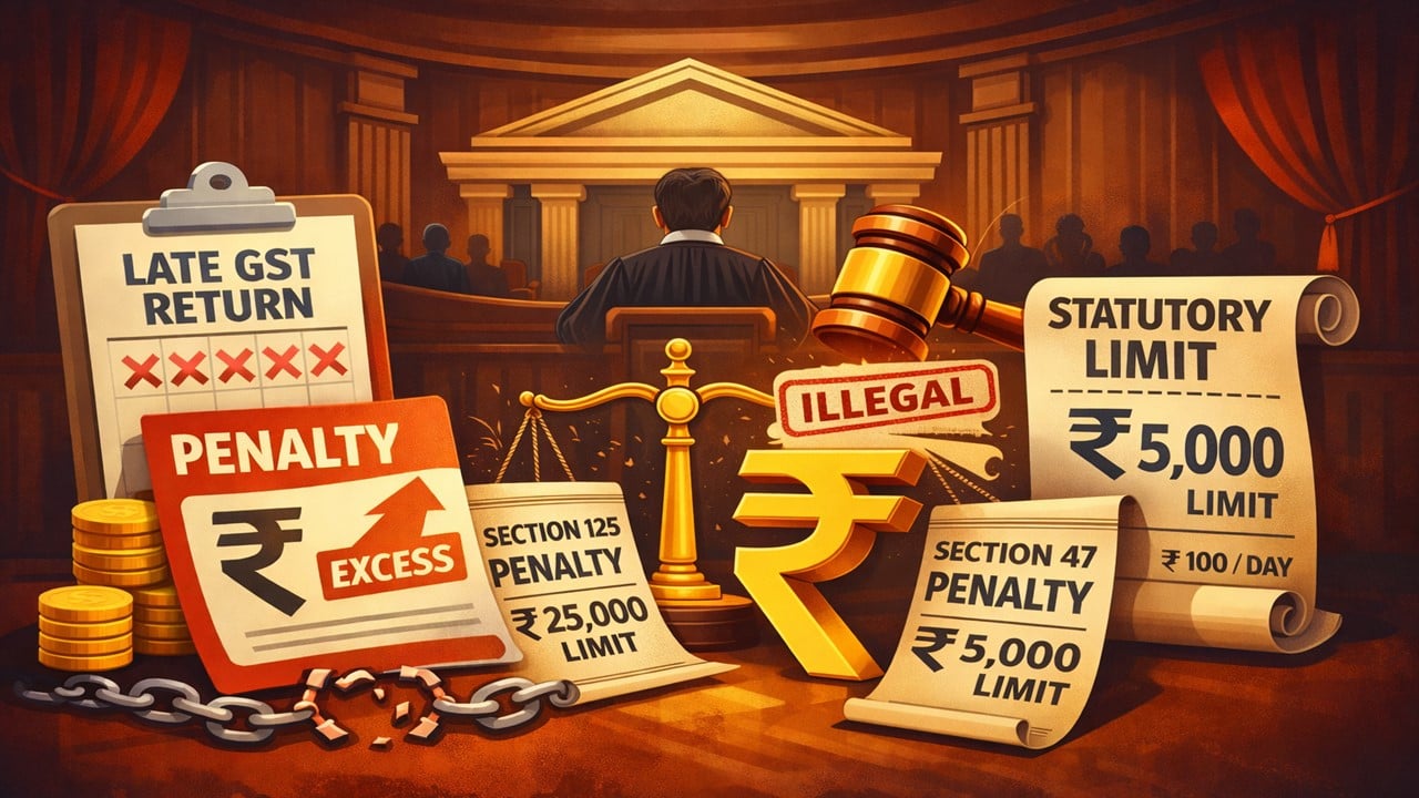 General Penalty u/s 125 cannot be imposed for late filing of GST Return: HC