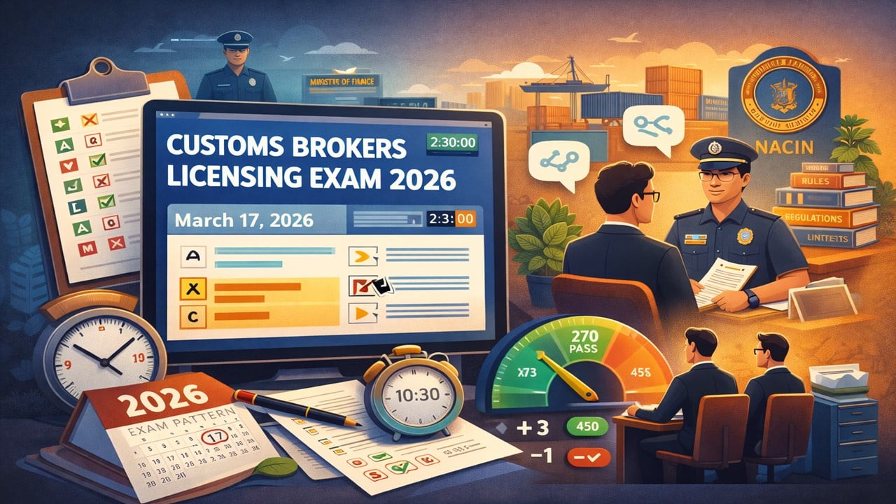 MoF Announces Date and Exam Pattern for Customs Brokers Licensing Exam 2026