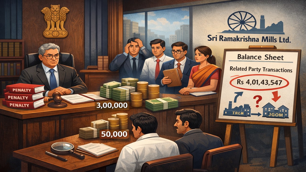 ROC Imposes Penalty for Non-Disclosure of Related Party Transactions