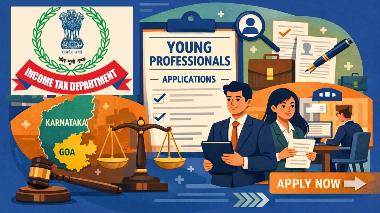 Income Tax Dept Invites Applications for handling tax-related matters: Know How to Apply