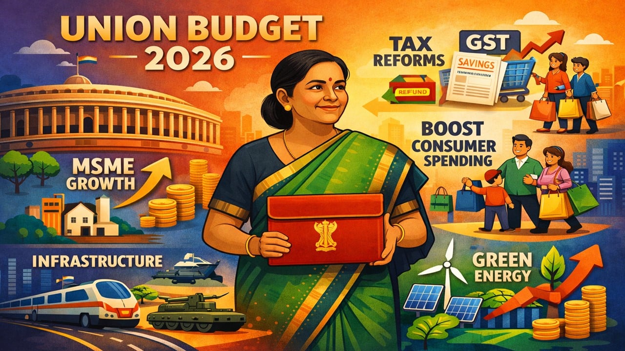 Union Budget 2026: Nirmala Sitharaman to Focus on Boosting Consumer Spending and MSME Growth