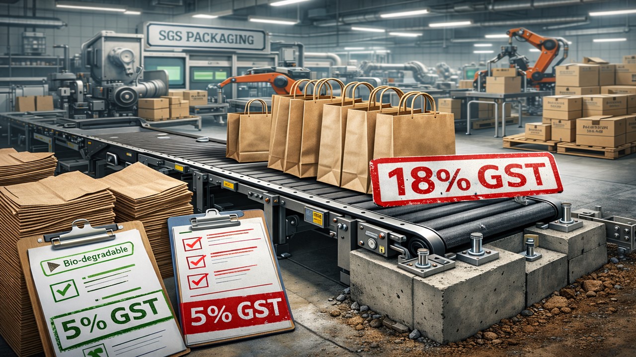 AAR Clarifies 18% GST Rate for Non-Biodegradable Paper Bags