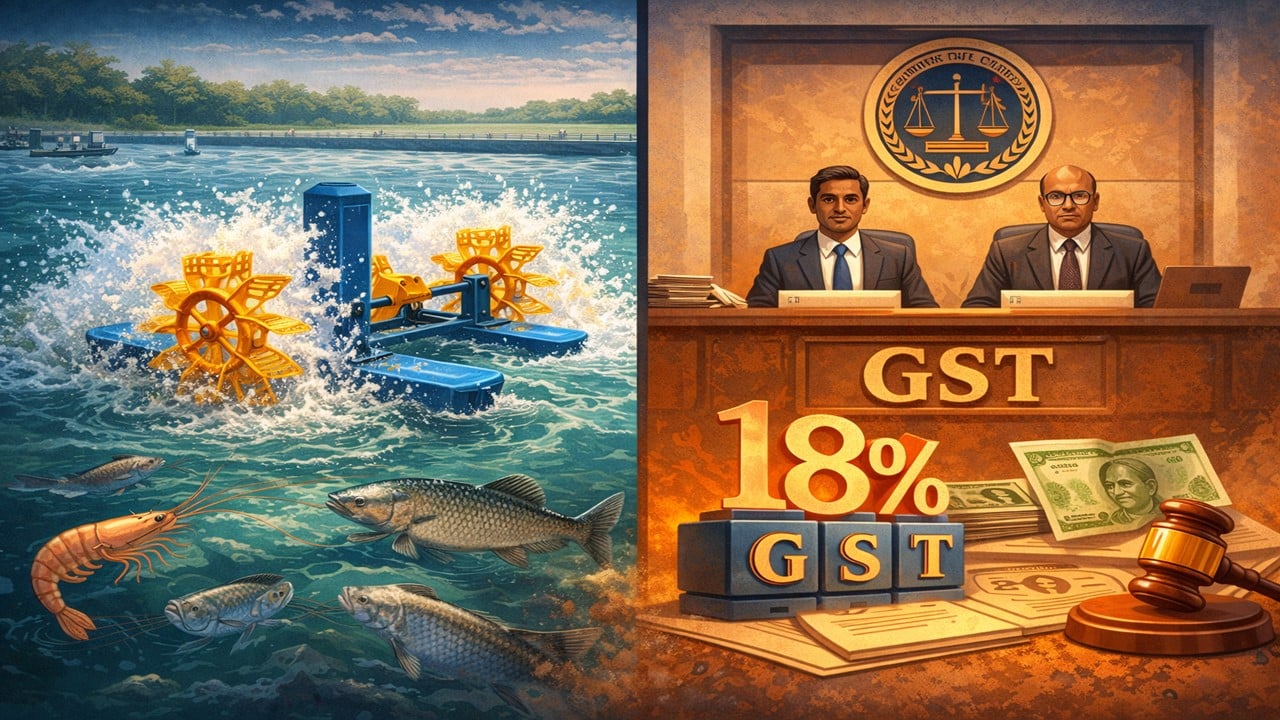 AAR Classifies Paddle Wheel Aerators Used in Aquaculture Under 18% GST Bracket