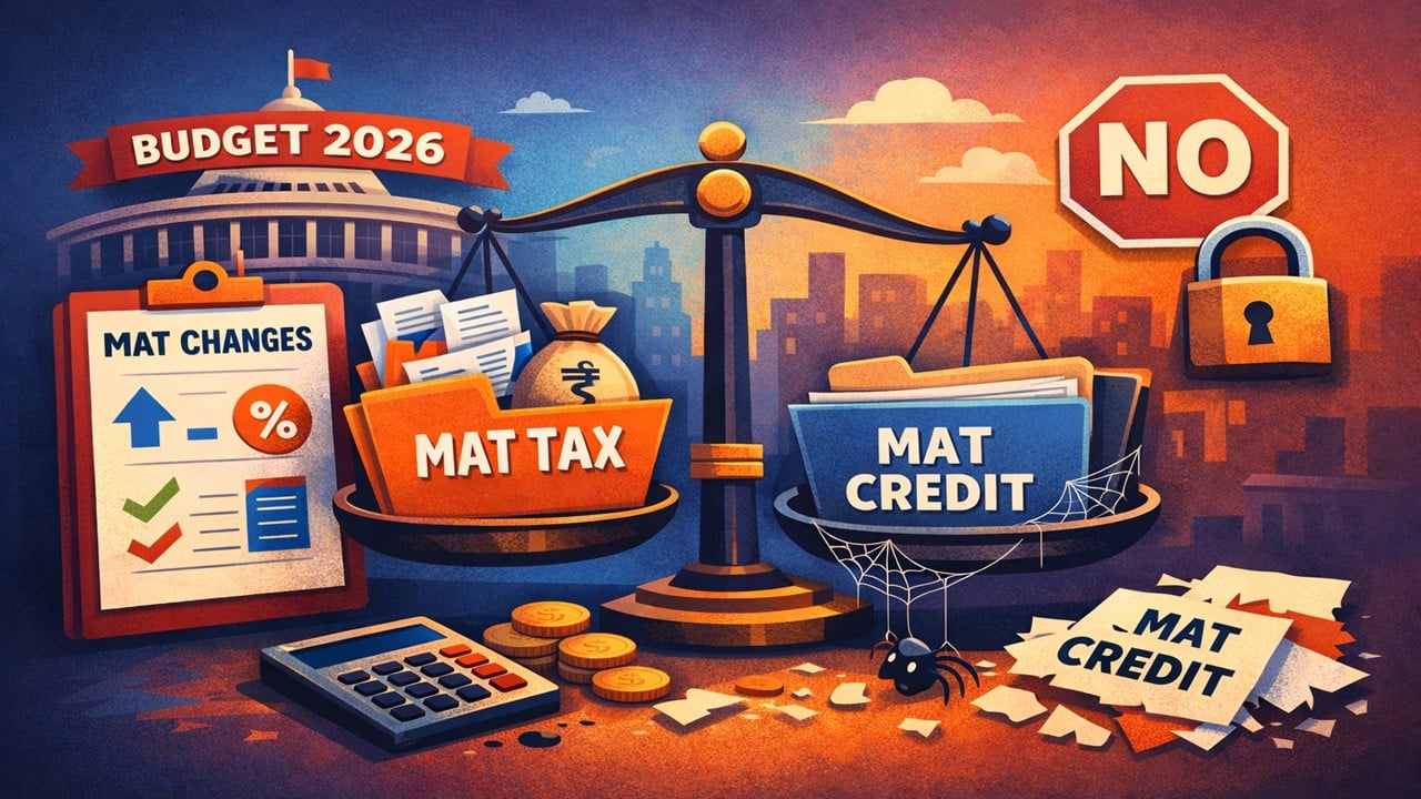 Budget 2026: Major Changes in MAT Provisions, no credit for MAT w.e.f 01.04.2026