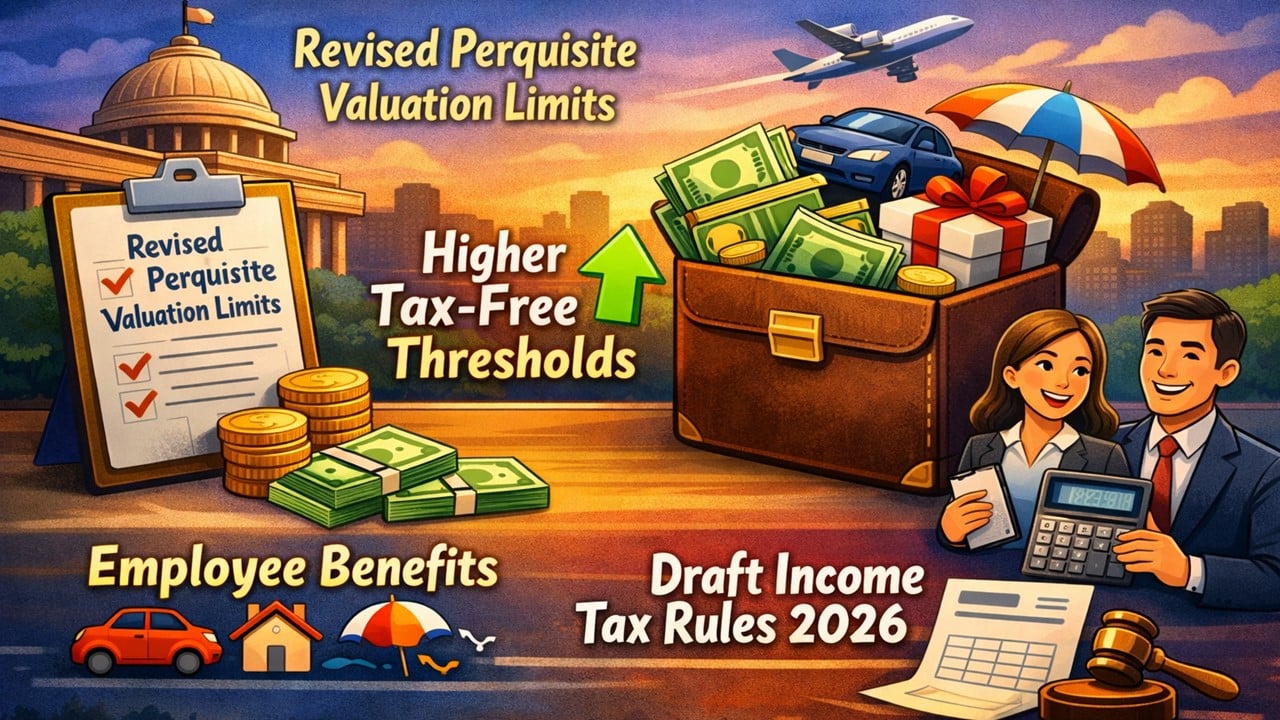 Draft Income Tax Rules 2026 Propose Major Changes in Car Perks, Gifts, Meals and Employee Benefits