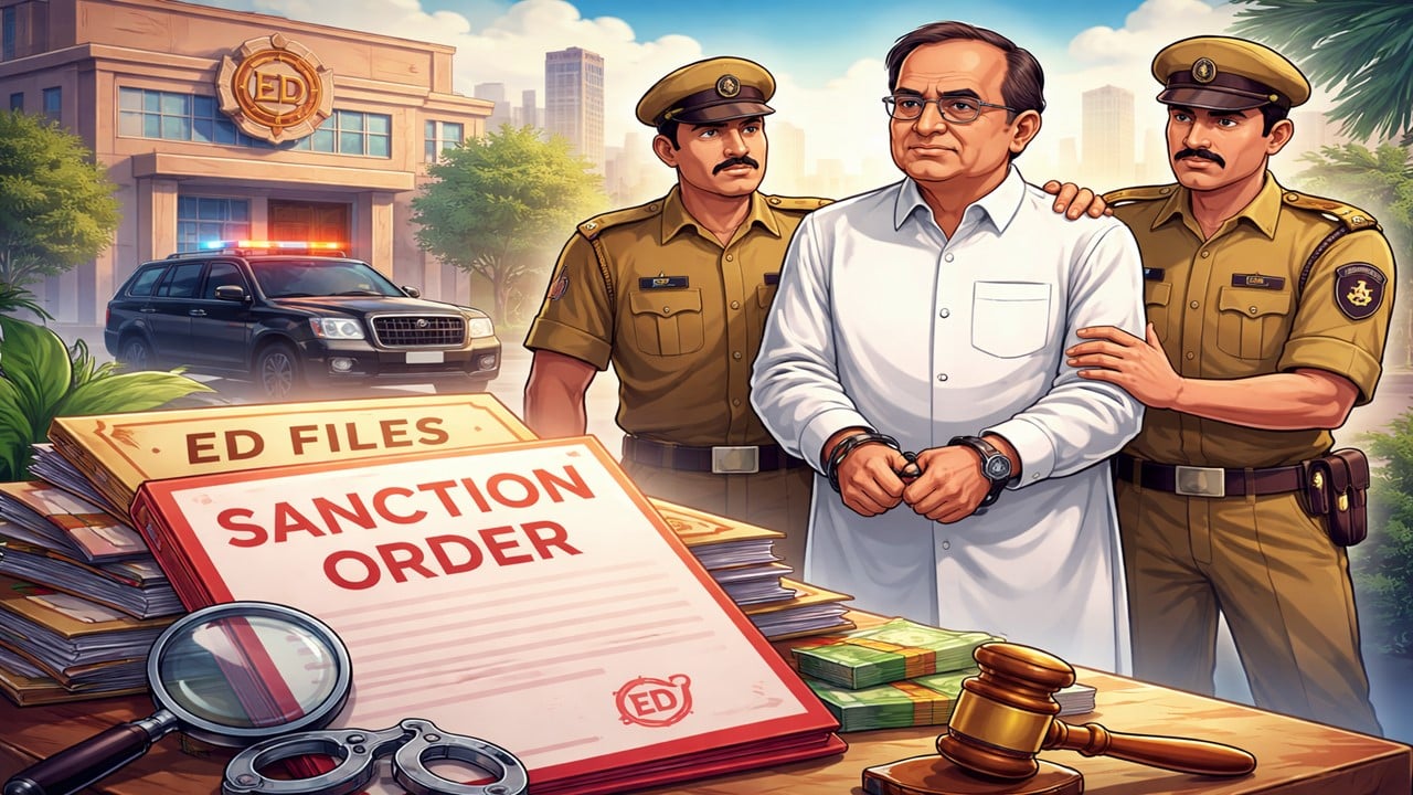 ED Places Prosecution Sanction Against P. Chidambaram in Aircel-Maxis Money Laundering Case