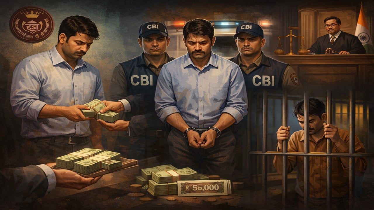 ESIC Officer Convicted in Rs. 25,000 Bribery Case, Sentenced to One Year Jail