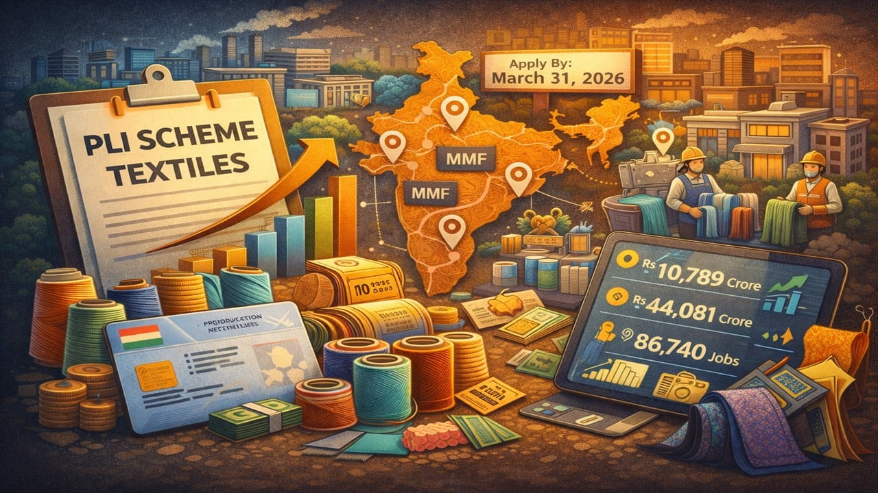 Government Amends PLI Scheme for Textiles to Boost MMF Manufacturing