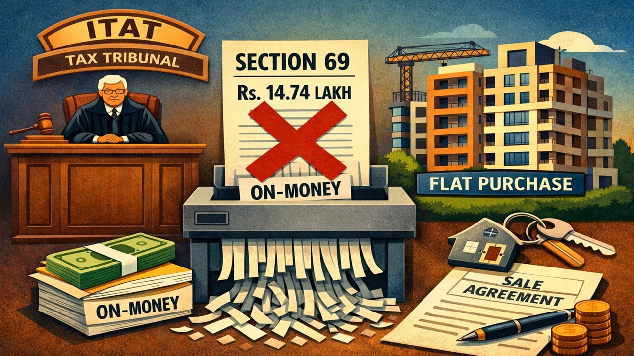 ITAT Deletes Rs. 14.74 Lakh Section 69 Addition and Alleged On-Money in Flat Purchase Case