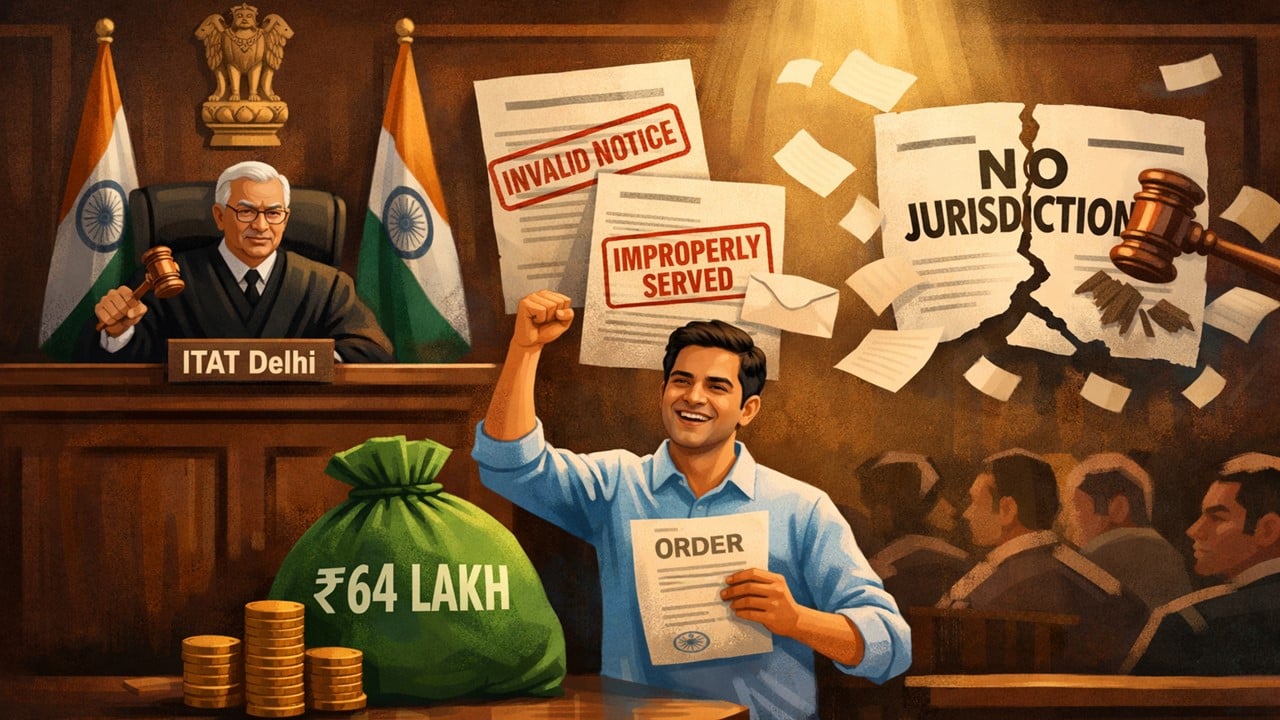 Reassessment proceedings void if notice not properly served and income already disclosed in ITR