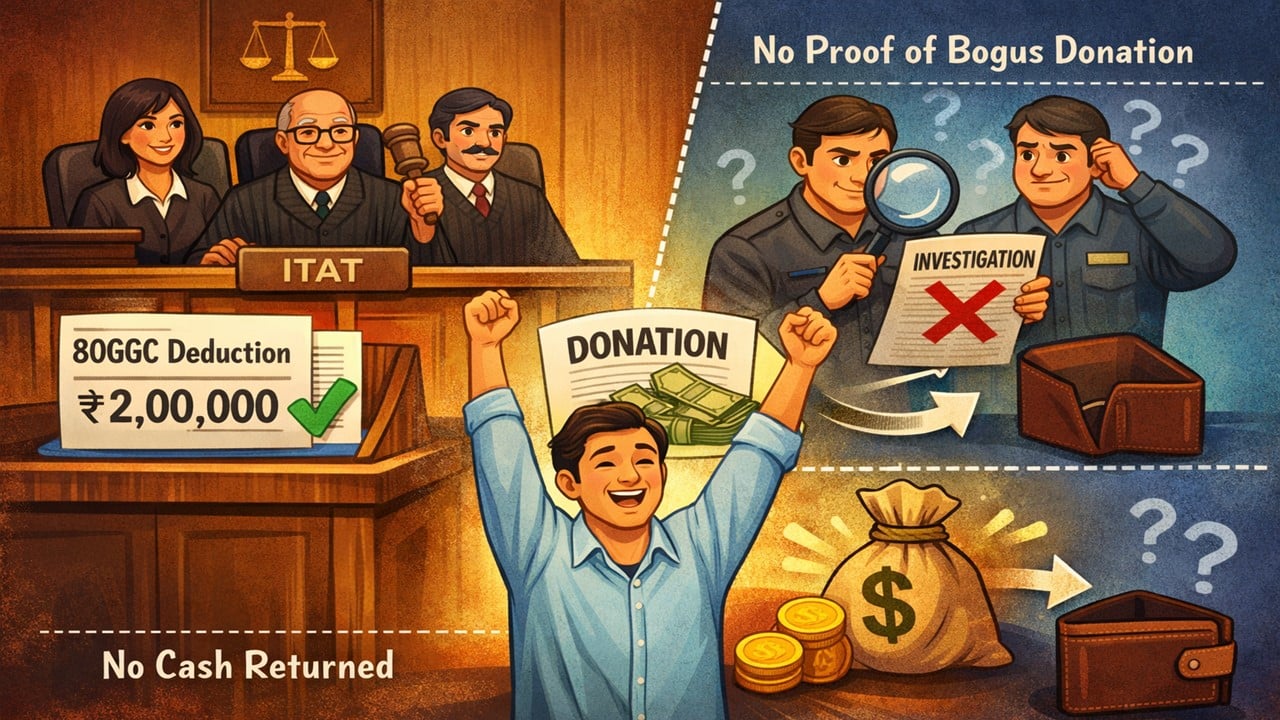 ITAT allows Deduction for Donation to Political Party, Dismisses ACIT Appeal for Lack of Evidence