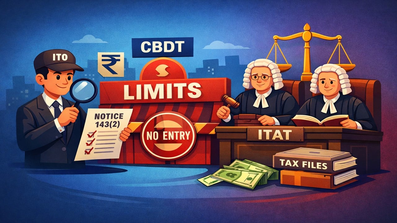 ITO Cannot Issue Section 143(2) Notice Beyond CBDT Prescribed Monetary Limits: ITAT