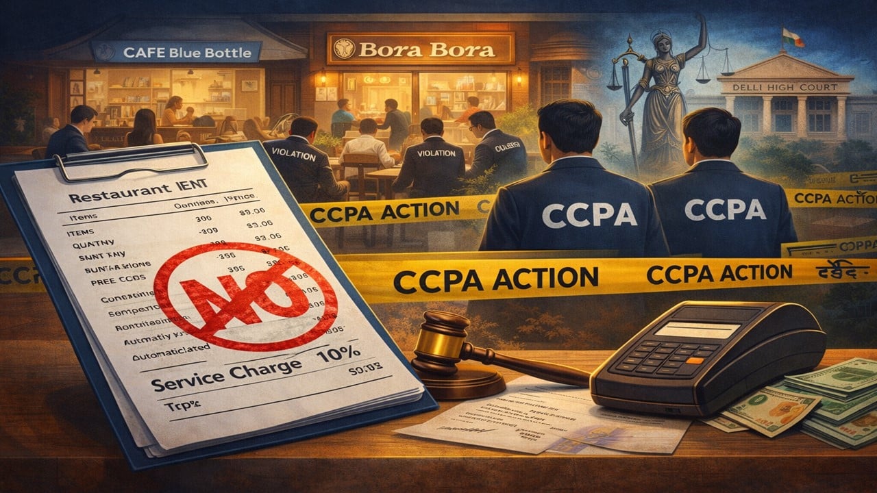 No More Forced Tips: CCPA Cracks Down on Restaurants Adding Unauthorised Service Charges
